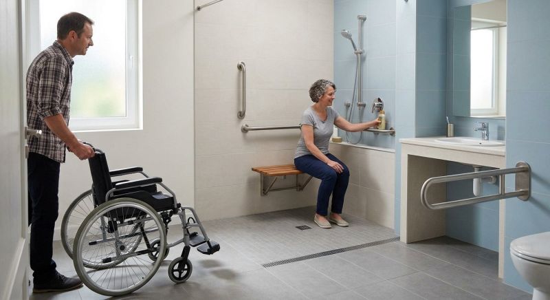 Handicap Bathroom Remodeling in Alpharetta, GA