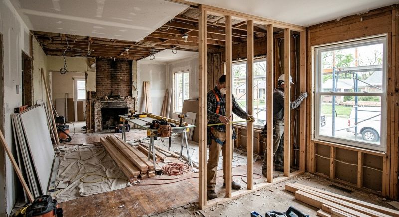 Living Room Renovation in Denver County, CO